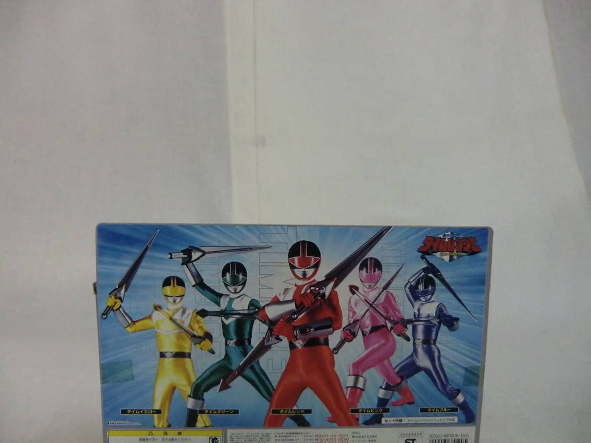 Amazon.co.jp: 未来戦隊タイムレンジャー5セット 2000 : Toys & Games